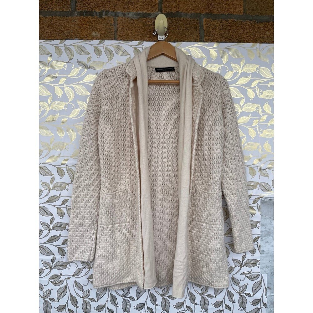 Fabiana Filippi Italian Cashmere Cardigan | Quiet Luxury Chunky Knit Coat | Crea